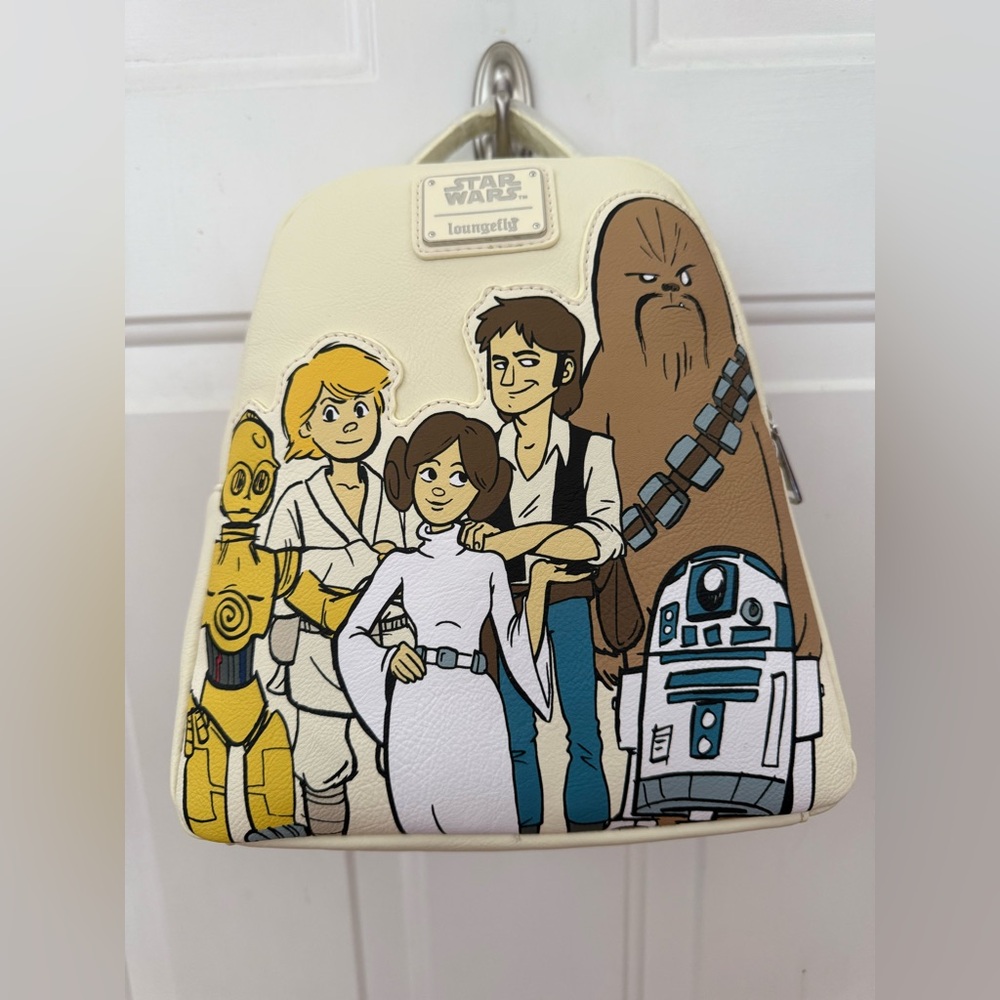 Disney Loungefly Star Wars Backpack New W/ Tags - Picture 2 of 7